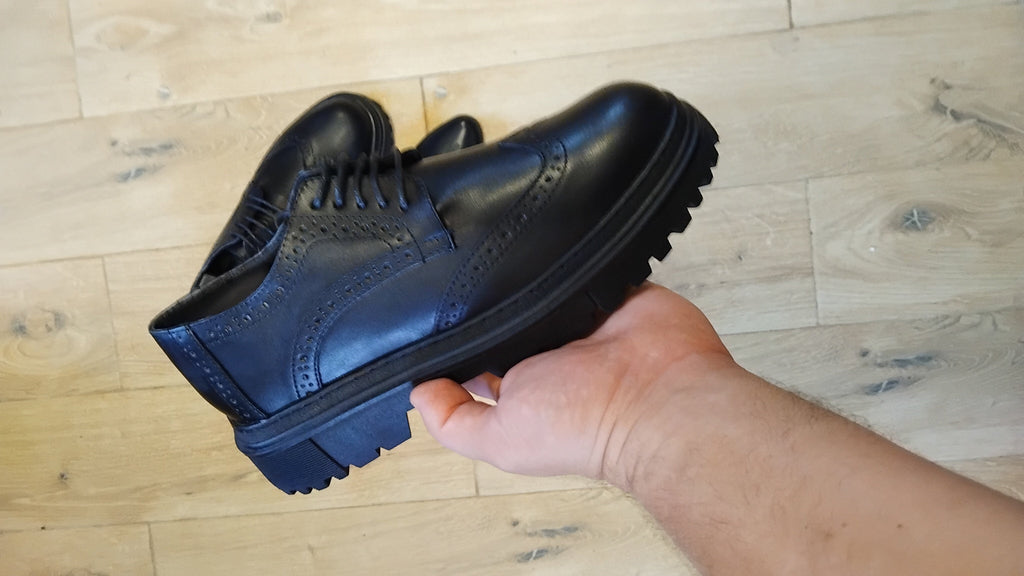 CHAUSSEURE VERITABLE CUIR HOMME